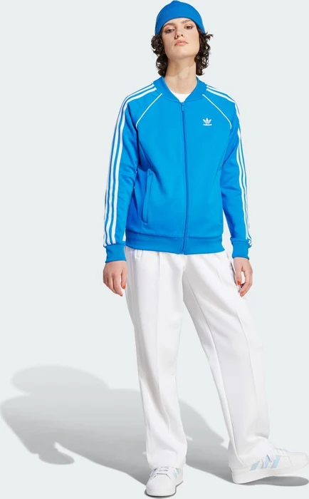 adidas Adicolor Classics SST Originals Trainingsjacke blue bird (Damen)