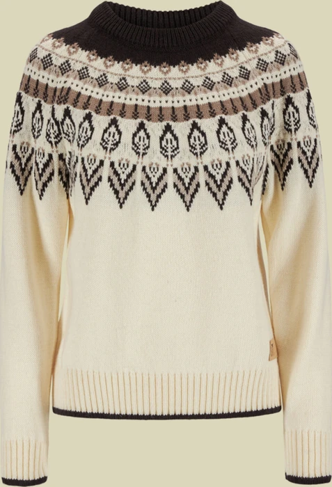 Dale of Norway Sula Strickpullover off white/coffee/sandstone (Damen)