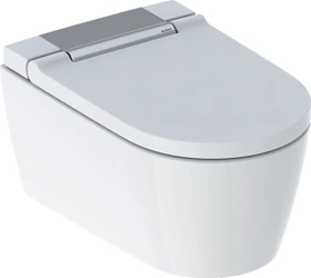 Geberit AquaClean Sela WC-Komplettanlage Wand-WC weiß/glanzverchromt