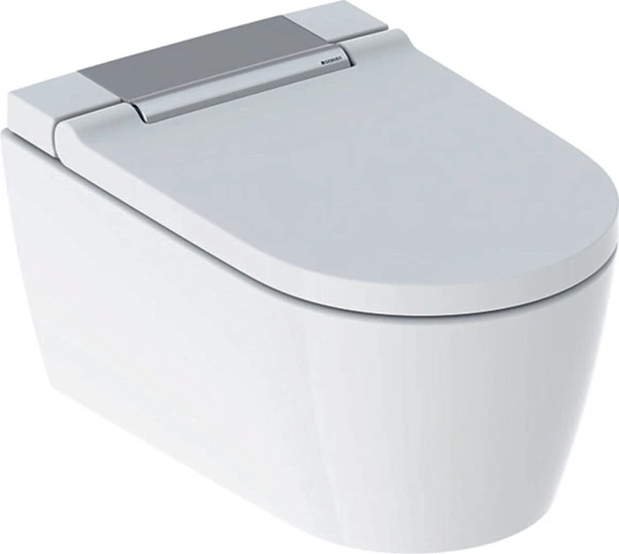 Geberit AquaClean Sela WC-Komplettanlage Wand-WC weiß/glanzverchromt