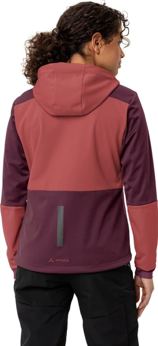 Vaude Qimsa Hooded Softshell Fahrradjacke cassis (Damen)