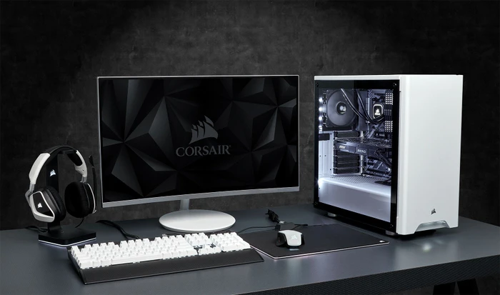 Corsair Carbide Series 275R, weiß, Glasfenster