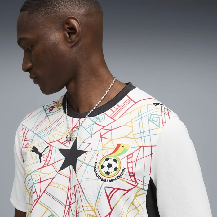 Puma FIFA WM 2026 Ghana Heimtrikot puma white/puma black (Herren)