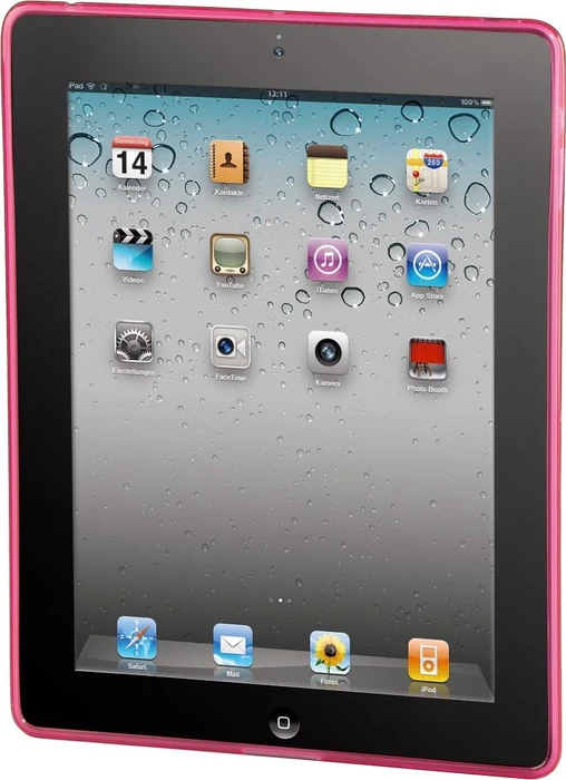Hama Cover Stripes iPad 2/3 Schutzhülle rosa