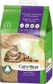 Cat's Best Smart Pellets Öko-Katzenstreu für Langhaarkatzen, 20l
