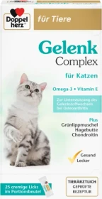 Doppelherz Gelenk Complex für Katzen, 25 Stück