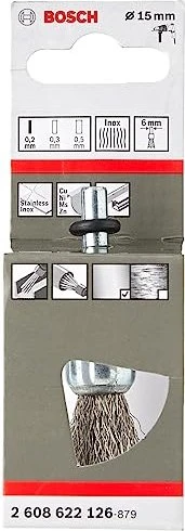Bosch Professional PRO Stainless Steel Clean Topfbürste, 15mm, 1 Stück