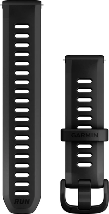 Garmin Schnellwechsel Ersatzarmband 20mm Silikon schwarz