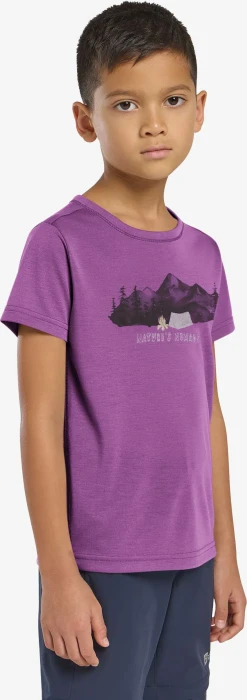Jack Wolfskin Hiking Graphic Funktionsshirt kurzarm freesia (Junior)