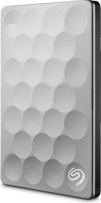 Seagate Backup Plus Ultra Slim Platinum, silber, 2TB, USB 3.0 Micro-B