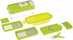 Genius Nicer Dicer Plus kompakt Multischneider-Set, 7-tlg.