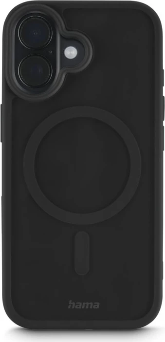 Hama Handyhülle Frame Protect magnetisch für Apple iPhone 17 transparent/schwarz