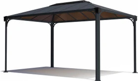 Palram Canopia Martinique Gazebo 4300 Pavillon grau