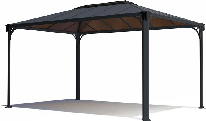 Palram Canopia Martinique Gazebo 4300 Pavillon grau