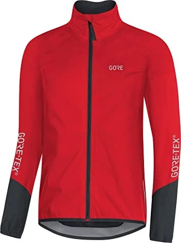 Gore Wear C5 Gore-Tex Active Fahrradjacke rot/schwarz (Herren)