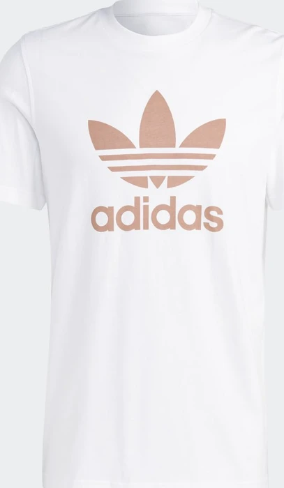 adidas Adicolor Classics Trefoil T-Shirt kurzarm white/clay strata (Herren)