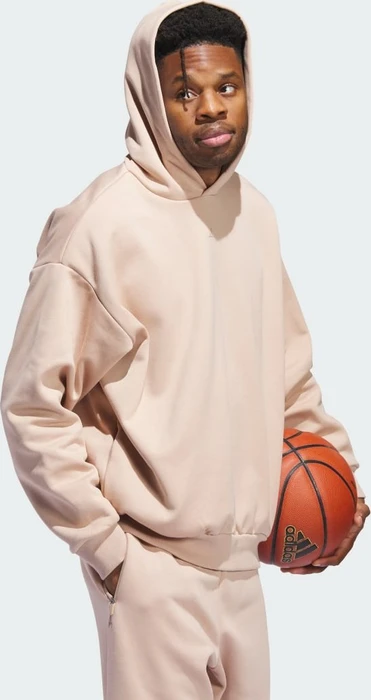 adidas Basketball Hoodie ash pearl