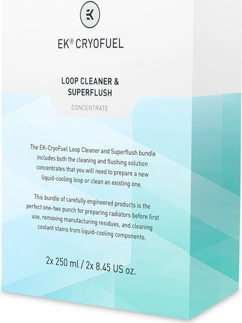 EK Water Blocks EK-CryoFuel Loop Cleaner + Superflush, Konzentrat, 250ml