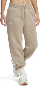 Under Armour Icon Fleece Trainingshose lang city khaki/white (Damen)