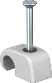 OBO Bettermann Haft-Clip Typ 2026 25 LGR, lichtgrau