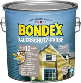 Bondex Dauerschutz-Farbe granitgrau, 2.5l