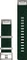 Garmin Ersatzarmband QuickFit 22 Nylon pine green Vorschaubild