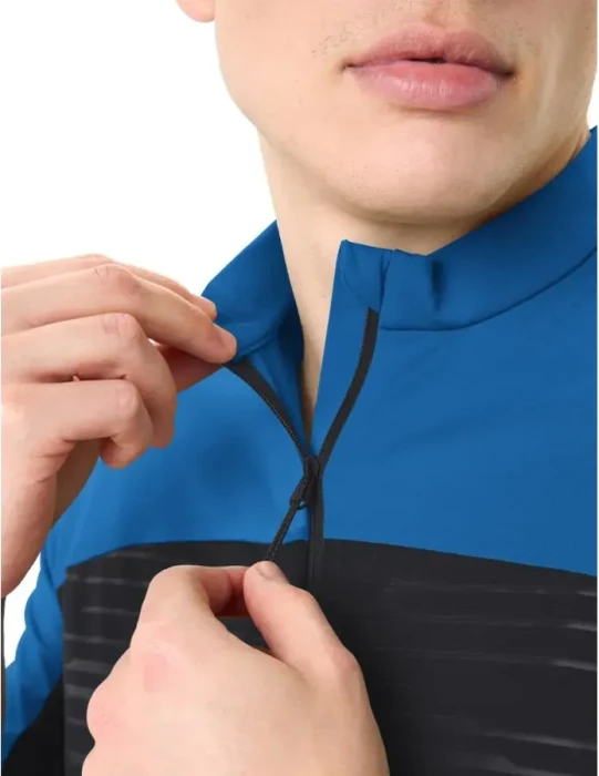 Vaude Qimsa Pro HZ Trikot kurzarm radiate blue (Herren)