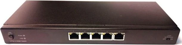 Longshine LCS Desktop 2.5G Switch, 5x RJ-45