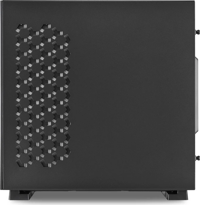 Sharkoon Pure Steel RGB Black, Glasfenster