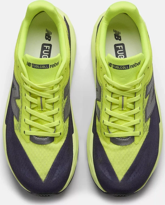 New Balance FuelCell Rebel v5 alkaline green/boysenberry/dark silver metallic (Herren)