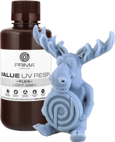 PrimaCreator Value Flex UV Light Grey, 500g