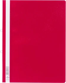 Durable Sichthefter opak, A4+, dunkelrot/transparent, 25er-Pack