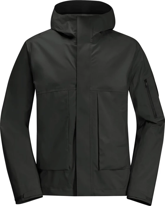 Jack Wolfskin Wandermood 3L Funktionsjacke granite black (Herren)