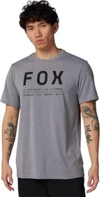 Fox Racing Non Stop Tech Funktionsshirt kurzarm heather graphite grey (Herren)