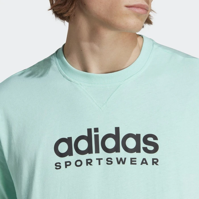 adidas ALL SZN Graphic T-Shirt kurzarm easy green (Herren)