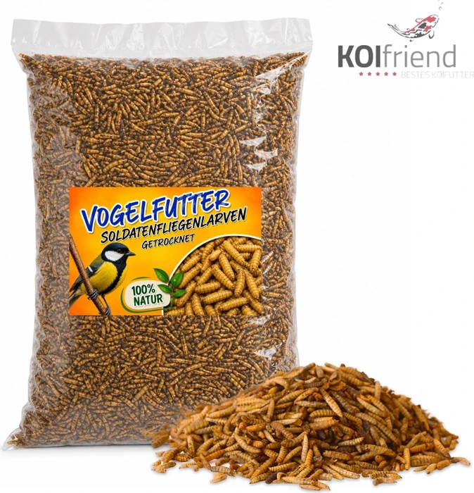 Ambiopet Soldatenfliegenlarven, 5kg