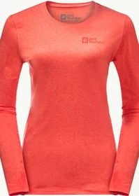 Jack Wolfskin Sky Thermal Funktionsshirt langarm hot coral (Damen)