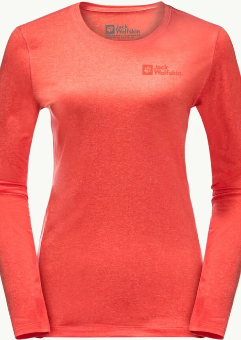 Jack Wolfskin Sky Thermal Funktionsshirt langarm hot coral (Damen)