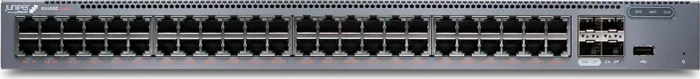 Juniper EX4000 Rackmount Gigabit Managed Switch, 48x RJ-45, 4x SFP+, 740W PoE+, Front to Back Airflow