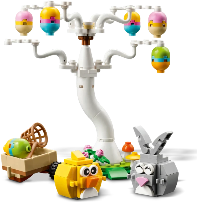 LEGO Osterhase und Ostereiersuche