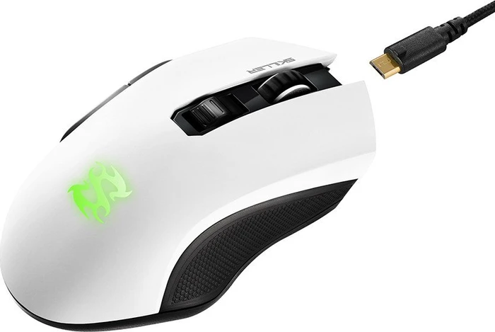 Sharkoon Skiller SGM3 weiß, USB