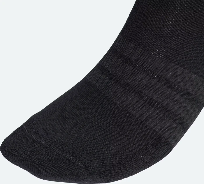 adidas Cushioned Crew Socken schwarz/weiß, 6 Paare