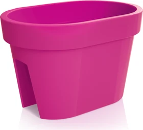 Prosperplast Lofly Railing Blumenkübel 39.6x26.6cm Fuchsia