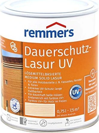 Remmers Dauerschutz-Lasur UV Holzschutzmittel, 750ml