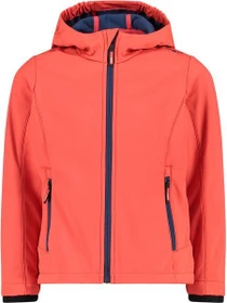 CMP Softshell Melange Fix Hood Funktionsjacke campari (Junior)