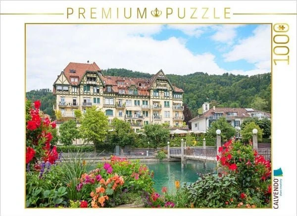 Calvendo Göttibachsteg an der Aare in Thun