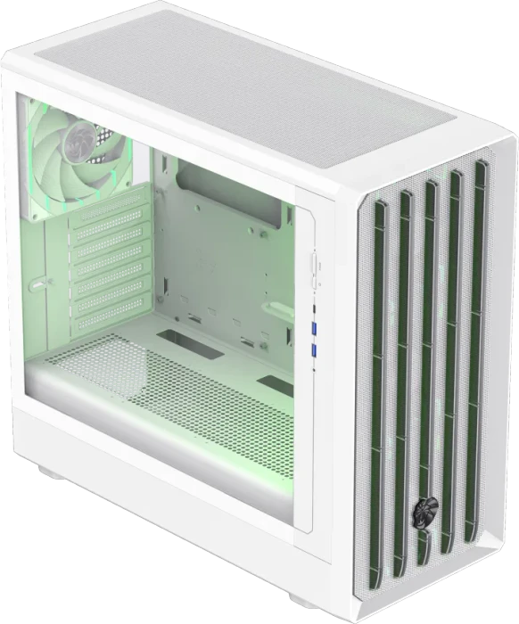 GameMax Claw 460 WH, Glasfenster