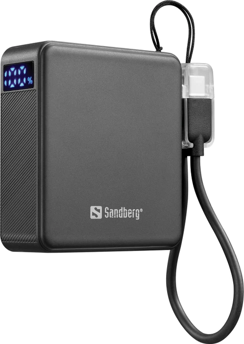 Sandberg Nano Powerbank 10000 PD 20W schwarz
