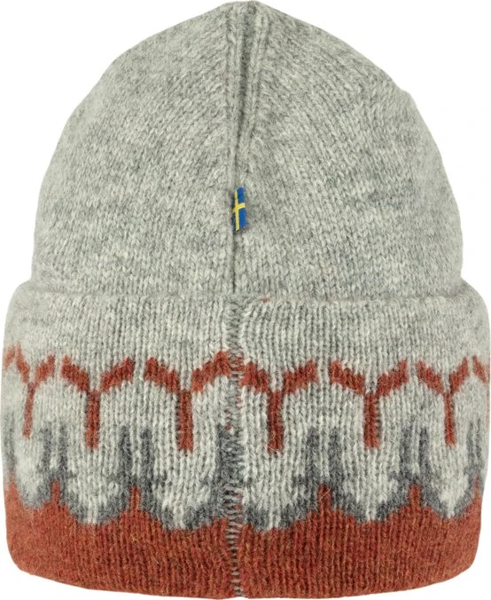 Fjällräven Övik Path Knit Beanie autumn leaf/grey