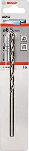 Bosch Professional HSS-G Spiralbohrer, 6.5x97x139mm, 1 Stück
